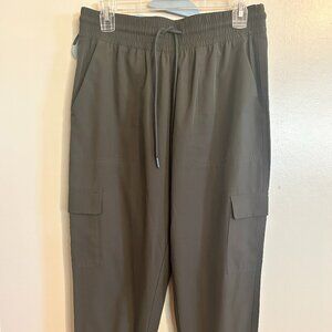 Cargo loose fit Dark green pants, size M